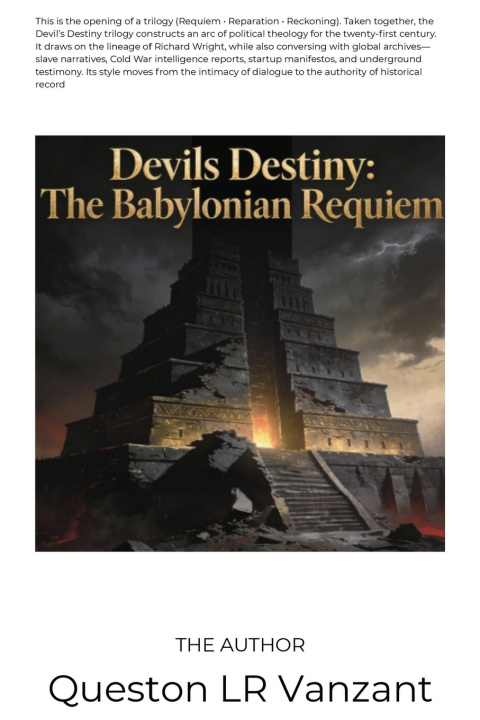 Könyv Devil's Destiny Queston L R Vanzant