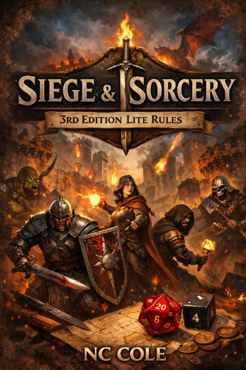 Kniha Siege & Sorcery 3rd Edition NC COLE