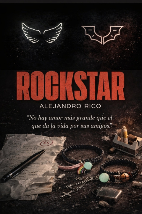 Kniha ROCKSTAR Diego Daniel Alejandro Rico Alcala