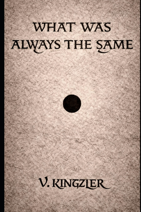 Kniha WHAT WAS ALWAYS THE SAME V. Kingzler