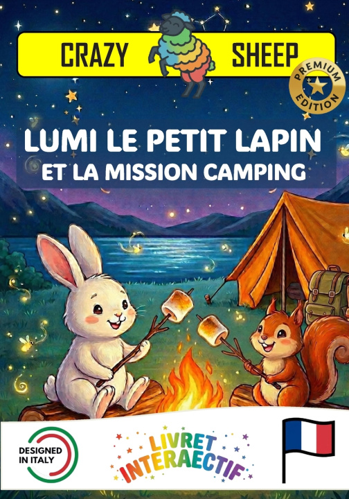 Livro LUMI LE PETIT LAPIN ET LA MISSION CAMPING CRAZY SHEEP