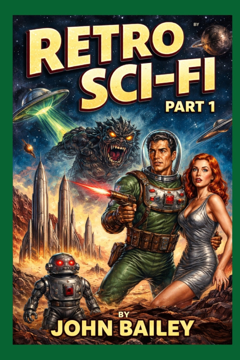 Kniha Retro Sci-Fi Part 1 John Bailey