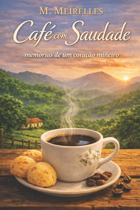 Kniha Café com saudade M. Meirelles