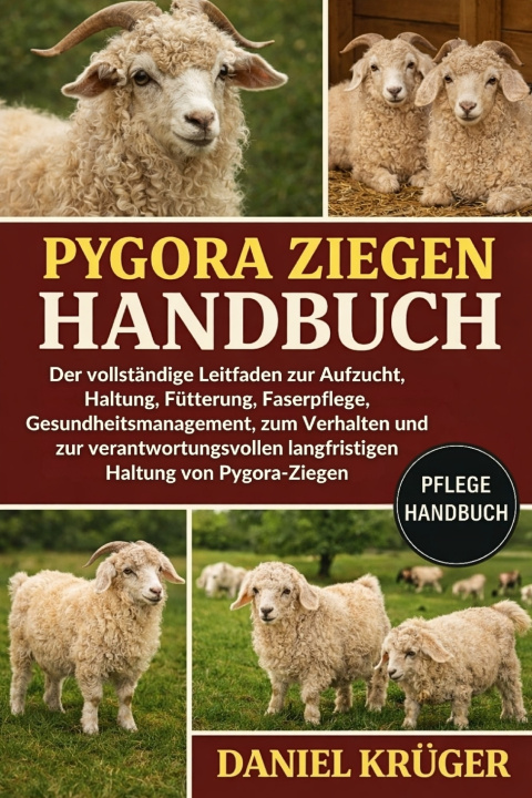 Kniha PYGORA-ZIEGEN HANDBUCH DANIEL KRÜGER
