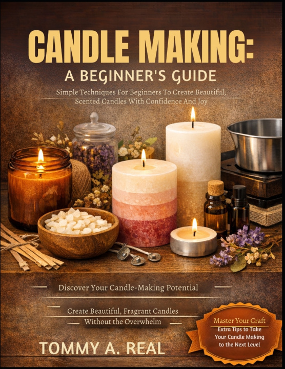 Kniha CANDLE MAKING Tommy A. Real