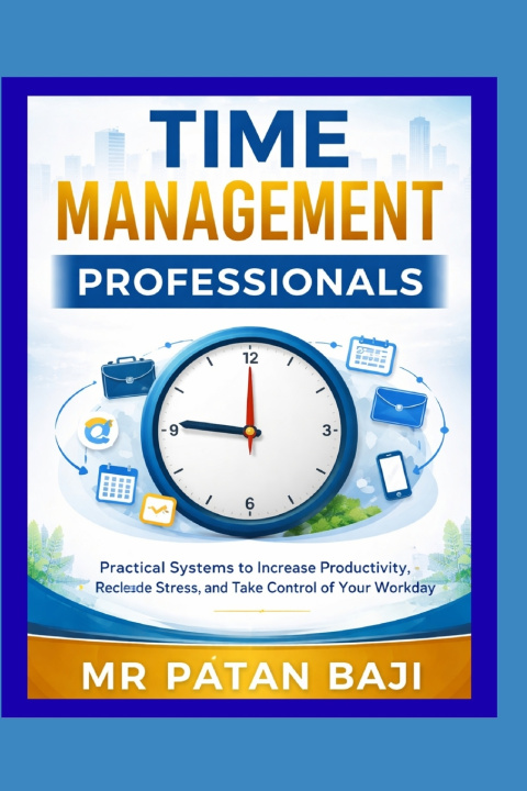 Kniha Time Management for Professionals PATAN BAJI