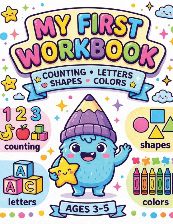 Kniha My First Learning Workbook Ilonka Quiroz