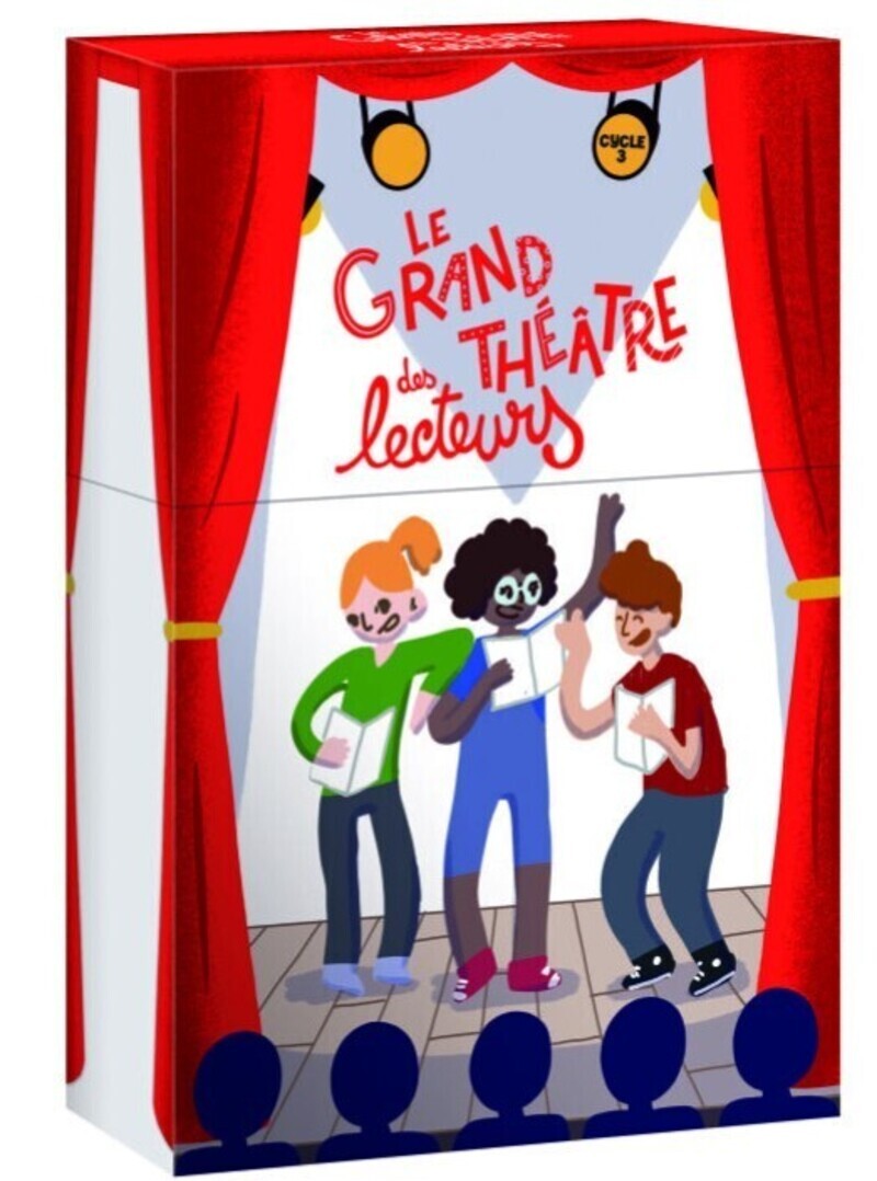 Książka Le grand théâtre des lecteurs Leni Cassagnettes
