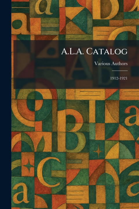 Knjiga A.L.A. CATALOG 