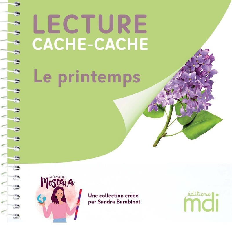 Book Lecture cache-cache - Les saisons : le printemps Sandra Barabinot