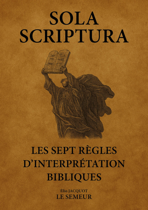 Kniha Sola Scriptura JACQUOT - LE SEMEUR