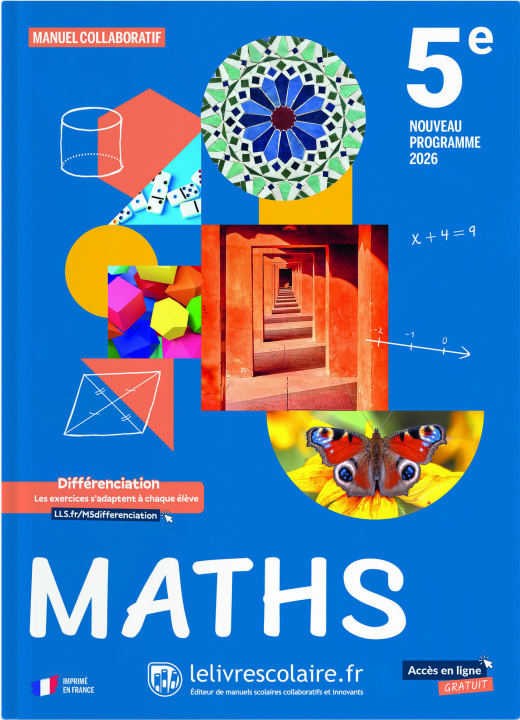 Kniha Mathématiques 5e 2026 - manuel 154 enseignants contributeurs