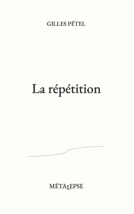 Knjiga REPETITION PETEL GILLES