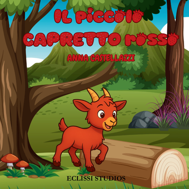 Knjiga piccolo capretto Rosso Anna Castellazzi