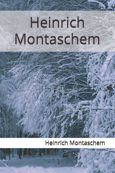Książka Heinrich Montaschem Heinrich Montaschem