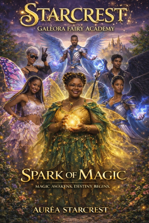 Kniha Spark of Magic Auréa Starcrest