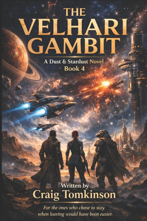 Kniha THE VELHARI GAMBIT - A Dust & Stardust Novel Book 4 Craig Tomkinson