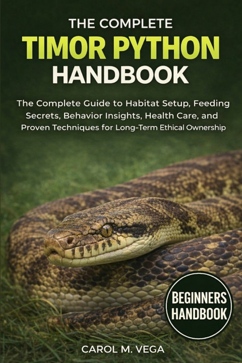 Könyv THE COMPLETE TIMOR PYTHON HANDBOOK CAROL M. VEGA