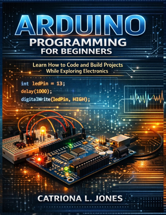 Kniha ARDUINO PROGRAMMING FOR BEGINNERS Catriona L. Jones