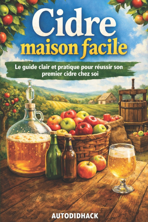 Livro Cidre maison facile Autodidhack Filipandco