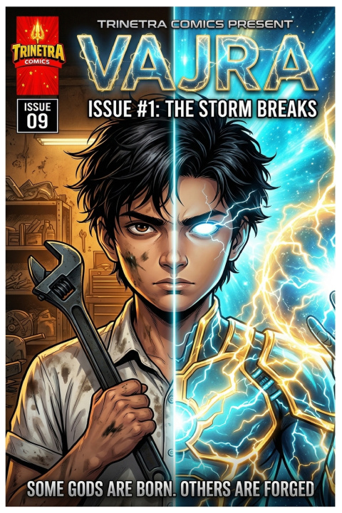 Kniha Vajra Trinetra Comics