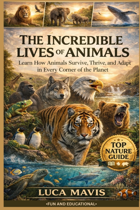 Libro THE INCREDIBLE LIVES OF ANIMALS LUCA MAVIS