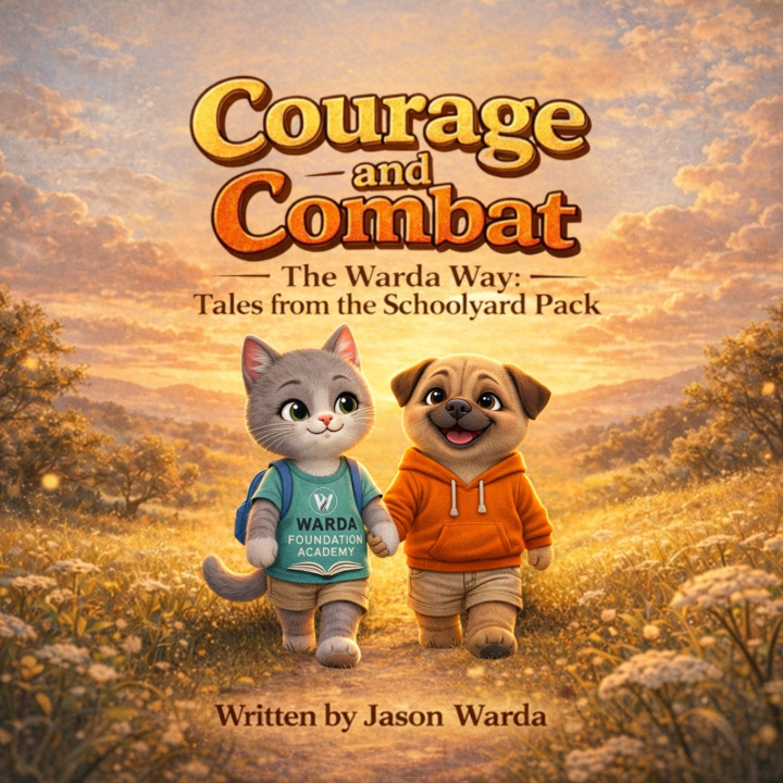 Kniha Courage and combact Jason Warda