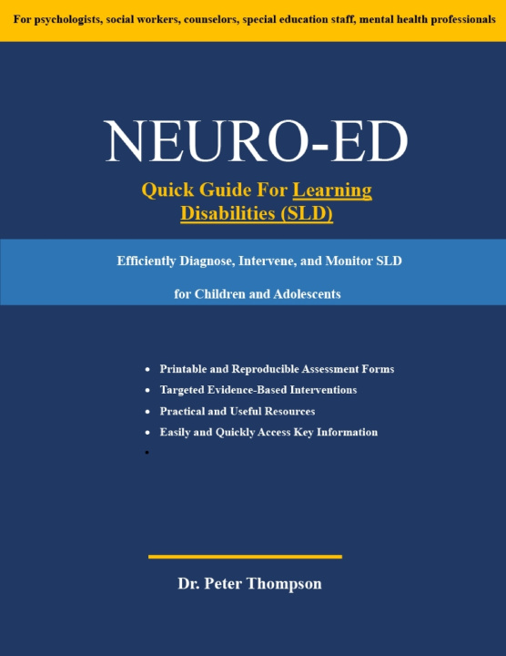 Knjiga Neuro-Ed Quick Guide For Learning Disabilities Peter Thompson