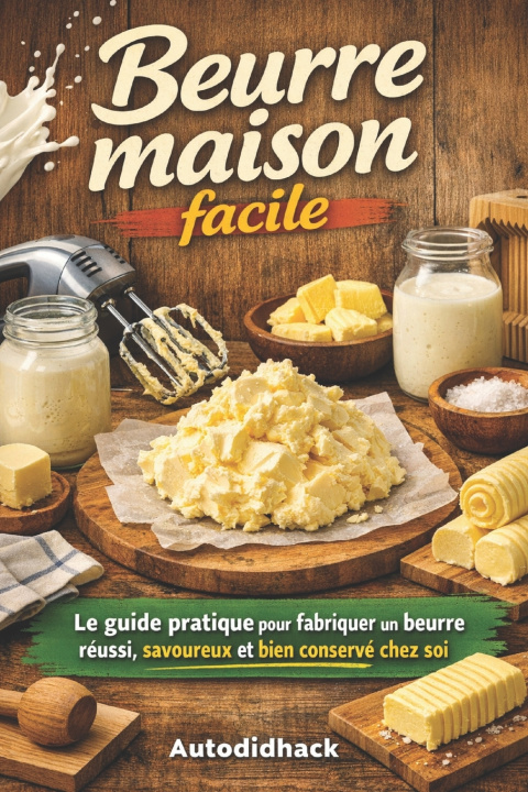 Knjiga Beurre maison facile Autodidhack Filipandco