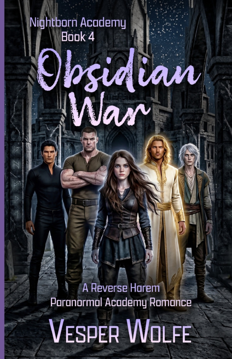 Kniha Obsidian War Vesper Wolfe