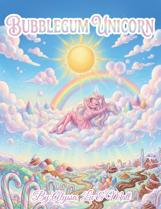 Kniha Bubblegum Unicorn Lucero Quiroga Marin