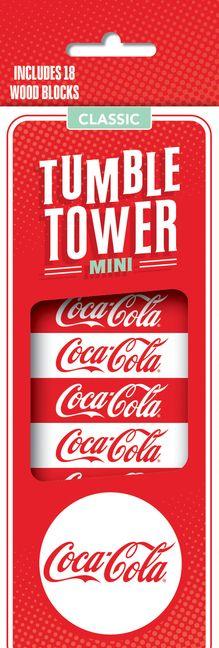 Jogo/brinquedo Coca Cola Tumble Tower 