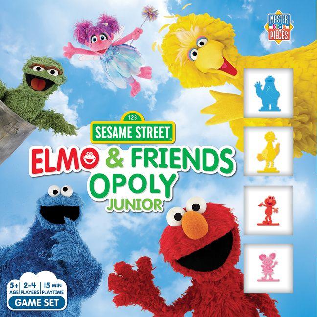 Hra/Hračka Elmo Opoly Jr 
