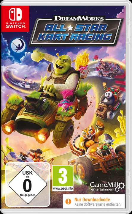 Digitalno Dreamworks All-Star KartRacing (Code in Box - Nintendo Switch) 
