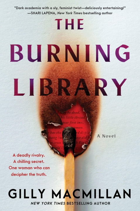 Libro The Burning Library MACMILLAN GILLY
