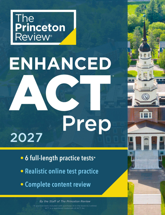 Książka Princeton Review Enhanced ACT Prep, 2027 
