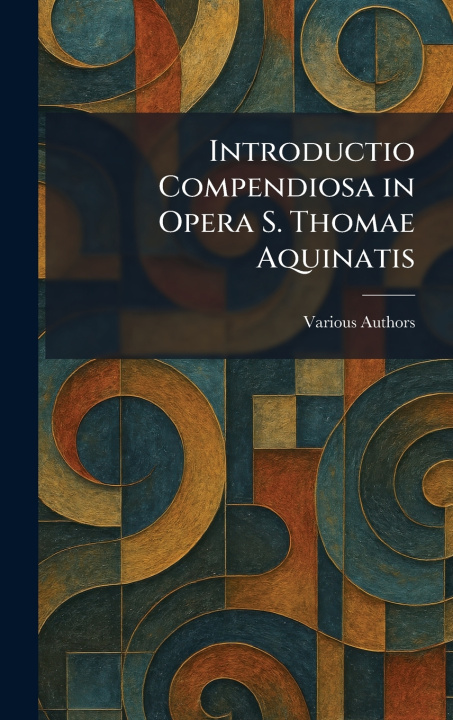 Knjiga Introductio Compendiosa in Opera S. Thomae Aquinatis 