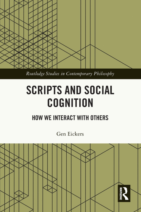 Kniha Scripts and Social Cognition Gen Eickers