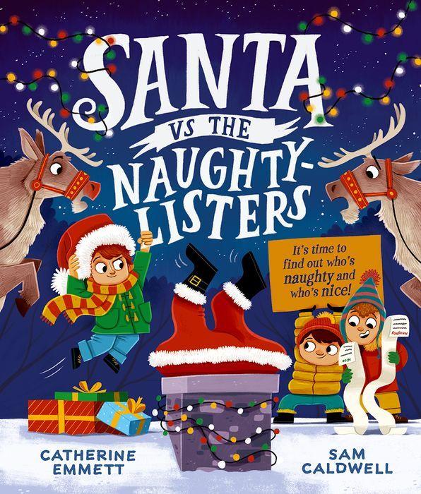 Libro Santa Vs the Naughty Listers Sam Cauldwell