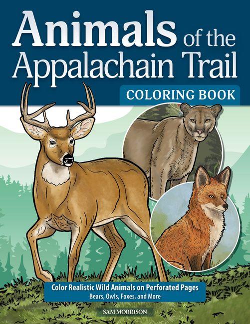 Kniha Animals of the Appalachian Trail Coloring Book 