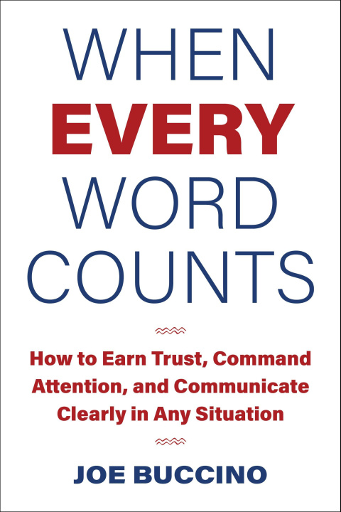 Kniha When Every Word Counts 