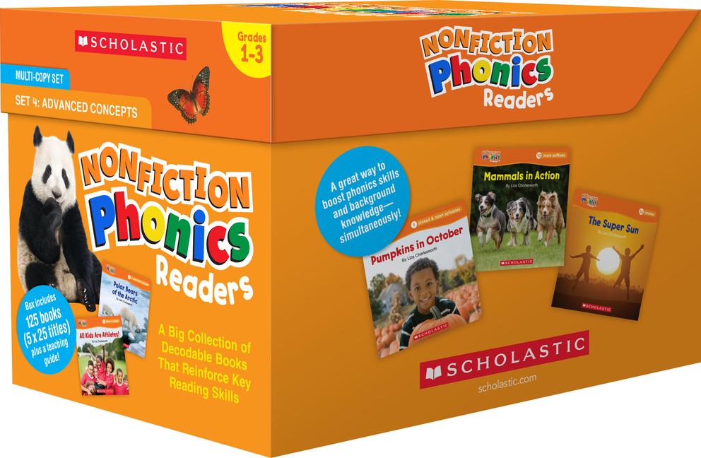 Hra/Hračka Nonfiction Phonics Readers Set 4: Advanced Concepts (Multiple-Copy Set) 