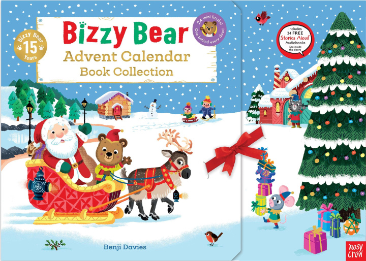 Книга Bizzy Bear Advent Calendar Book Collection Benji Davies