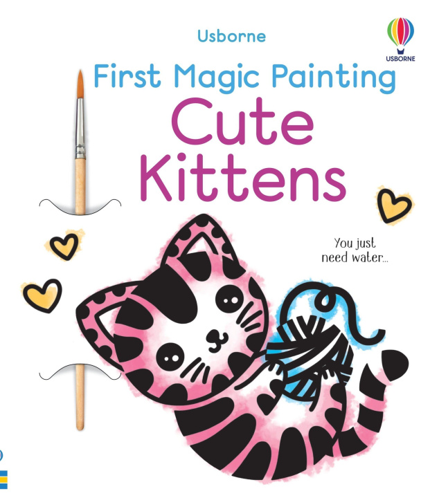 Knjiga First Magic Painting Cute Kittens Emily Ritson