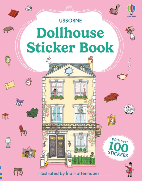 Книга Dollhouse Sticker Book Ina Hattenhauer