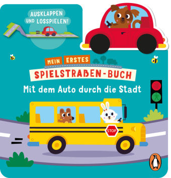 Boek Mein erstes Spielstraßen-Buch - Mit dem Auto durch die Stadt 