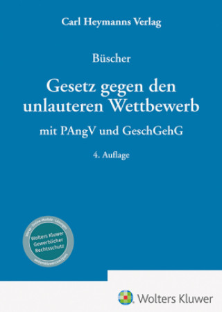 Kniha UWG Wolfgang Büscher
