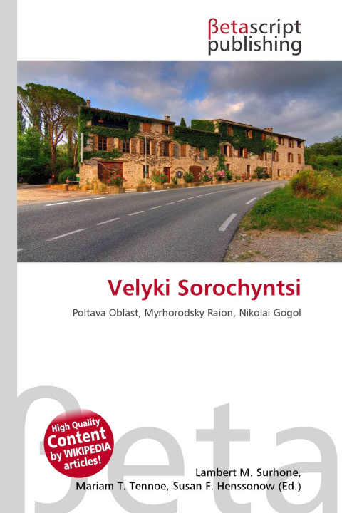 Kniha Velyki Sorochyntsi Mariam T. Tennoe
