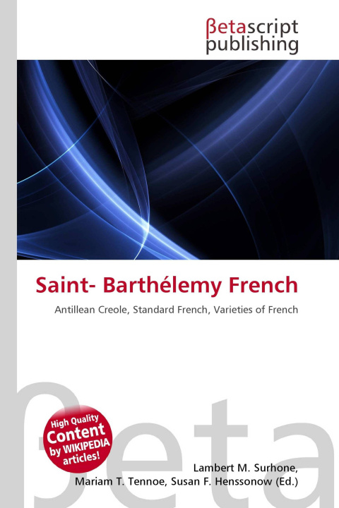 Knjiga Saint- Barthélemy French Mariam T. Tennoe