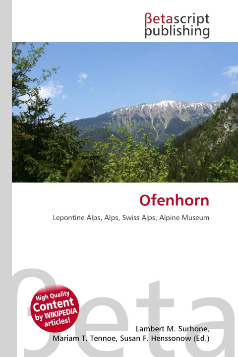 Kniha Ofenhorn Mariam T. Tennoe